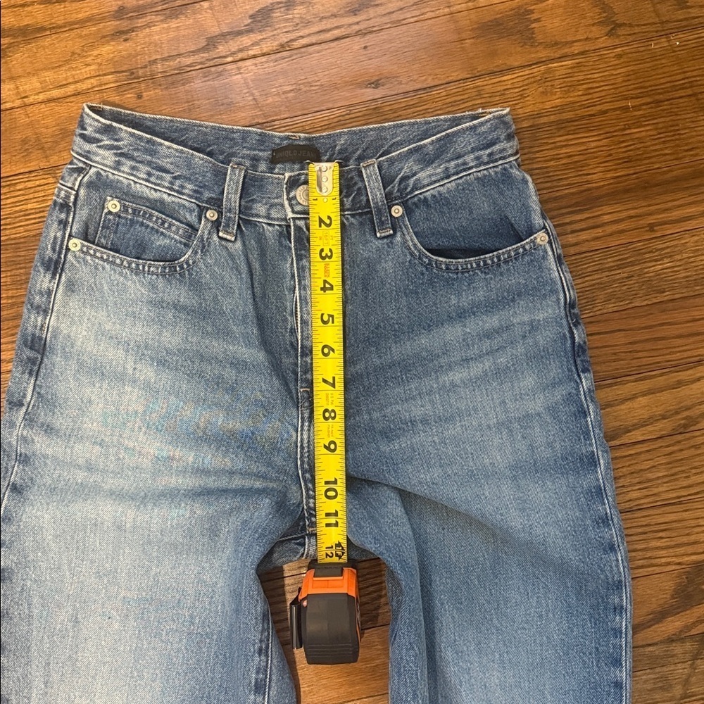 Uniqlo Women's High Rise Jeans - Light Blue - Picture 11 of 11